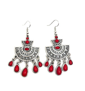 Paparazzi Earring - SOL Searching - Red