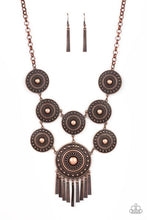 Load image into Gallery viewer, Paparazzi Necklace - Modern Medalist - Copper
