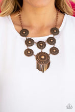 Load image into Gallery viewer, Paparazzi Necklace - Modern Medalist - Copper

