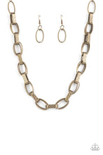 Load image into Gallery viewer, Paparazzi Necklace - Motley In Motion - Brass
