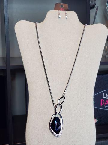 Paparazzi Necklace - Optical Opulence - Black