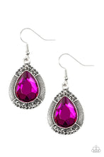 Load image into Gallery viewer, Paparazzi Earring - Grandmaster Shimmer - Pink
