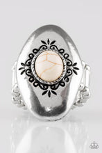 Load image into Gallery viewer, Paparazzi Ring - Stone Gardens - White
